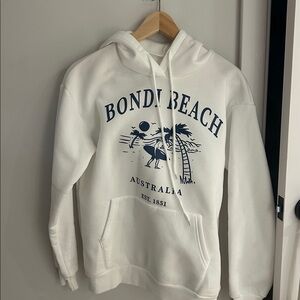 White Bondi Beach Hoodie